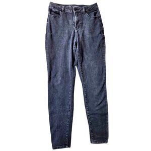 No Boundaries Black High Rise Stretch Denim Grunge Skinny Jeans Juniors Size 9